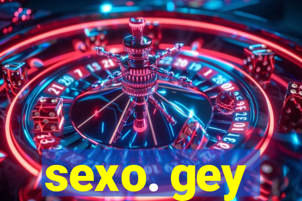 sexo. gey